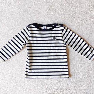 プチバトー(PETIT BATEAU)のプチバトー ボーダーロンT(Ｔシャツ)