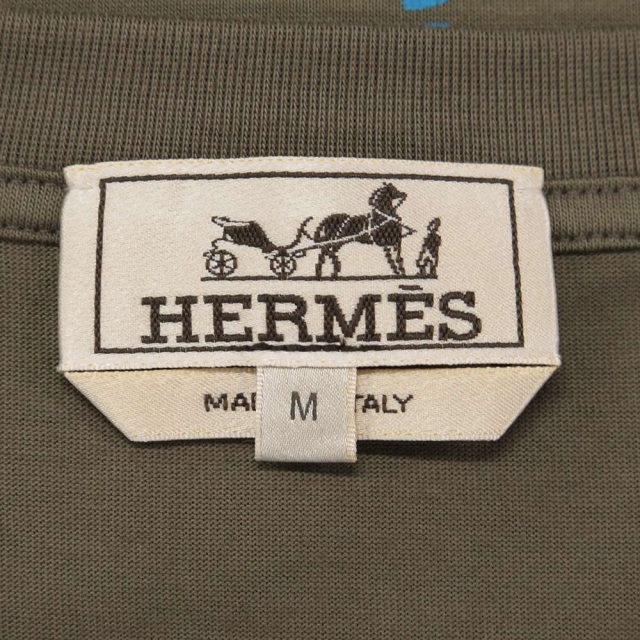 Hermes(エルメス)のエルメス Tシャツ カヴァルカード プリント メンズのジャケット/アウター(その他)の商品写真