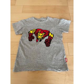 ユニクロ(UNIQLO)のユニクロ マーベル アイアンマンTシャツ 半袖 120センチ(Tシャツ/カットソー)