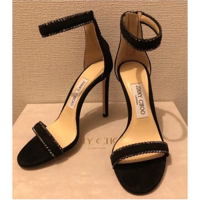 靴/シューズJIMMY CHOO サンダル 35 DOCHAS 100