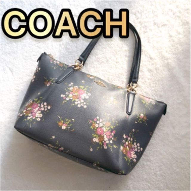 Coach 完売品 Coach コーチ 花柄 フラワープリント トートバッグ 匿名 送料込の通販 By Sweet Monster S Shop コーチならラクマ