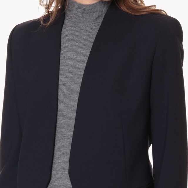 気軽に返品 Theory ノーカラージャケット TAILOR LANAI 0 ノーカラー ...