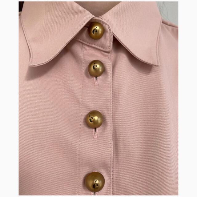 epine  é button blouse pink ブラウス レディースのトップス(シャツ/ブラウス(長袖/七分))の商品写真