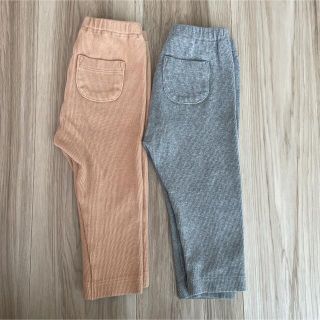 ユニクロ(UNIQLO)のユニクロ レギンス パンツ　80 2枚(パンツ)