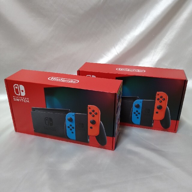 【新品 ２台】Nintendo Switch 　ネオンブルー/ネオンレッド