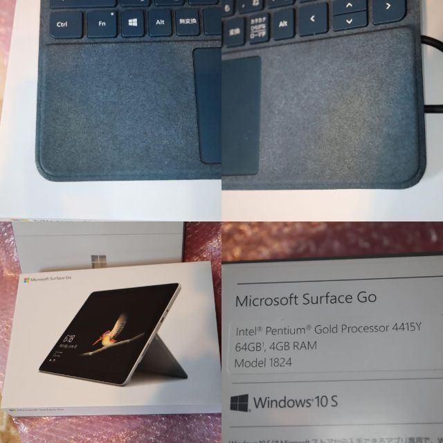 Surface Go MHN-00014 officeは欠品キーボードカバー付き 1