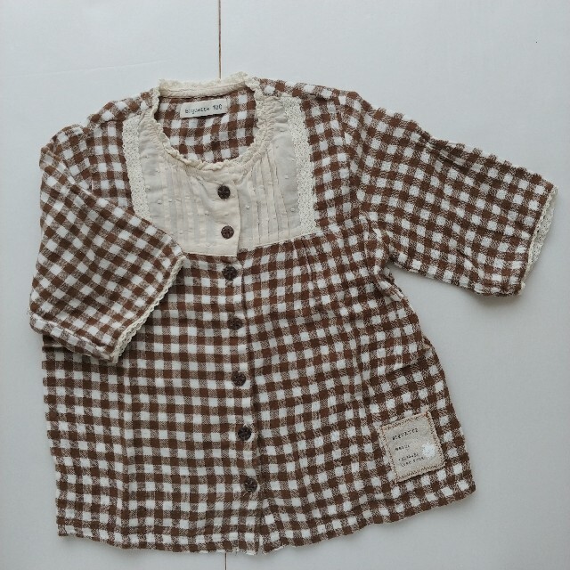 Biquette(ビケット)のキムラタン　キッズトップス　100cm　Biquette キッズ/ベビー/マタニティのキッズ服女の子用(90cm~)(Tシャツ/カットソー)の商品写真