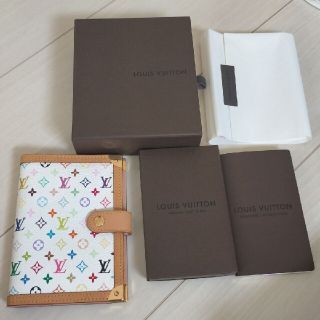 ルイヴィトン(LOUIS VUITTON)の【美品】モノグラム マルチカラーアジェンダPM(手帳)