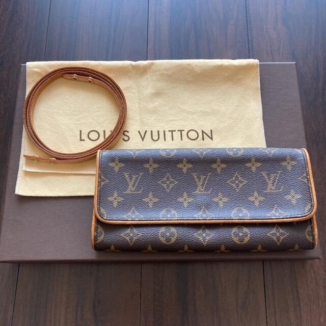 受注生産品】 LOUIS VUITTON - ルイ ヴィトン ポシェットツイン GM 春夏新作モデル ルイヴィトン Mクラッチバッグ ツインインG モノグラム ポーチ/バニティ