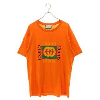 グッチ(Gucci)のグッチ ヴィンテージオールドロゴプリントTシャツ L(Tシャツ/カットソー(半袖/袖なし))