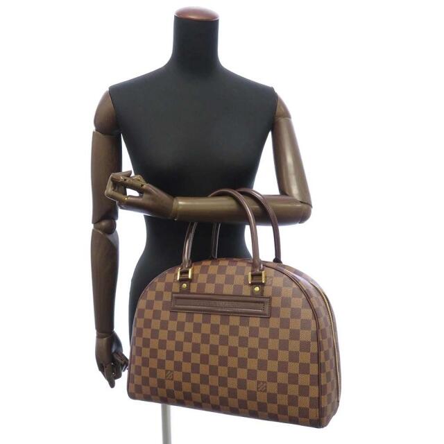 その他ルイヴィトン ハンドバッグ ダミエ・エベヌ ノリータ N41455 LOUIS VUITTON ヴィトン バッグ ボストンバッグ レッド