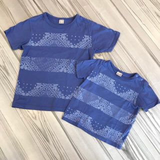 プティマイン(petit main)の2枚セット【petitmain】プティマイン  半袖Tシャツ サイズ90＆130(Tシャツ/カットソー)