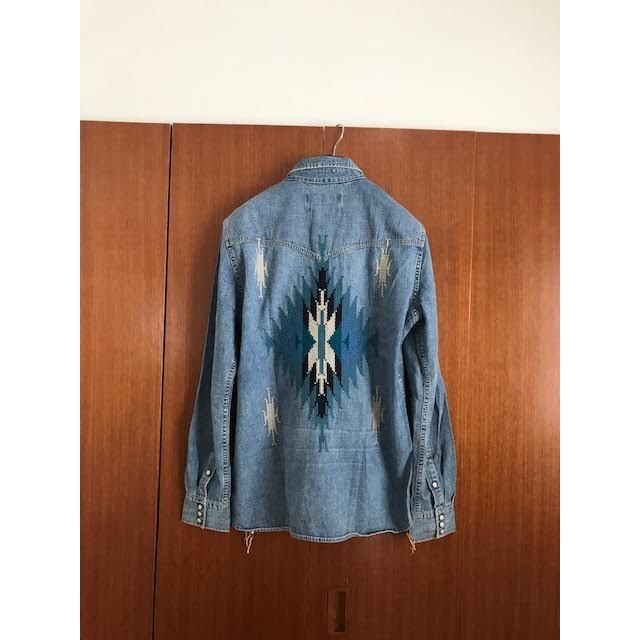 REMI RELIEF - B2nd 別注 レミレリーフ ネイティブ刺繍 デニム REMI RELIEF - B2nd 別注 レミレリーフ ネイティブ刺繍 デニム