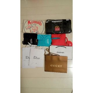 グッチ(Gucci)の値下げ★バッグ、マック、カルディ、ブランド紙袋Dior、CHANEL、GUCCI(ショップ袋)