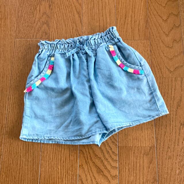 デニムショートパンツ♡120 キッズ/ベビー/マタニティのキッズ服女の子用(90cm~)(パンツ/スパッツ)の商品写真