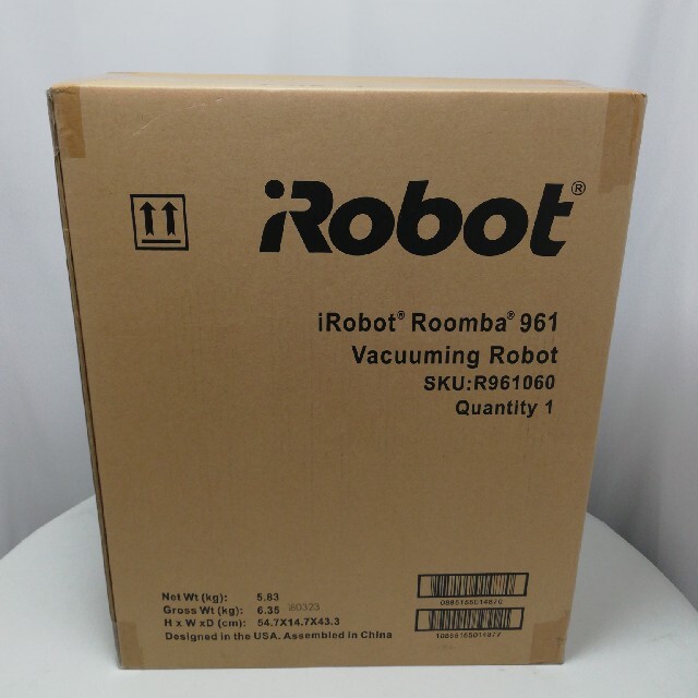 iRobot - アイロボット ルンバ 961 ロボット掃除機 カメラセンサー wifi対応