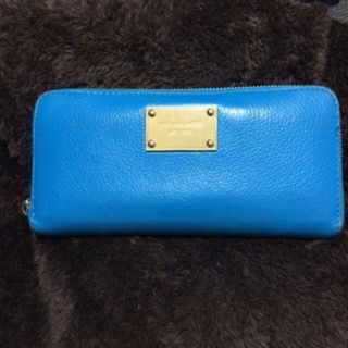 マイケルコース(Michael Kors)の最終値下げMICHAEL KORS長財布ブルー(財布)