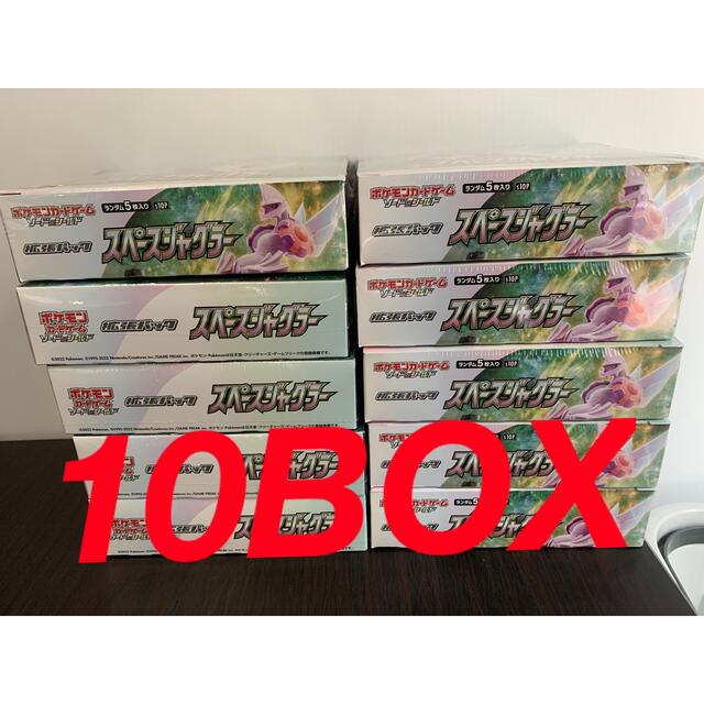 みーポケモンカード　スペースジャグラー　10BOX シュリンク付き