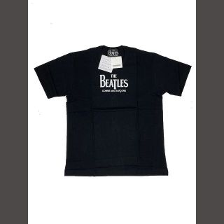 コムデギャルソン(COMME des GARCONS)のコムデギャルソン ビートルズ ロゴプリント Tシャツ ブラック(Tシャツ/カットソー(半袖/袖なし))