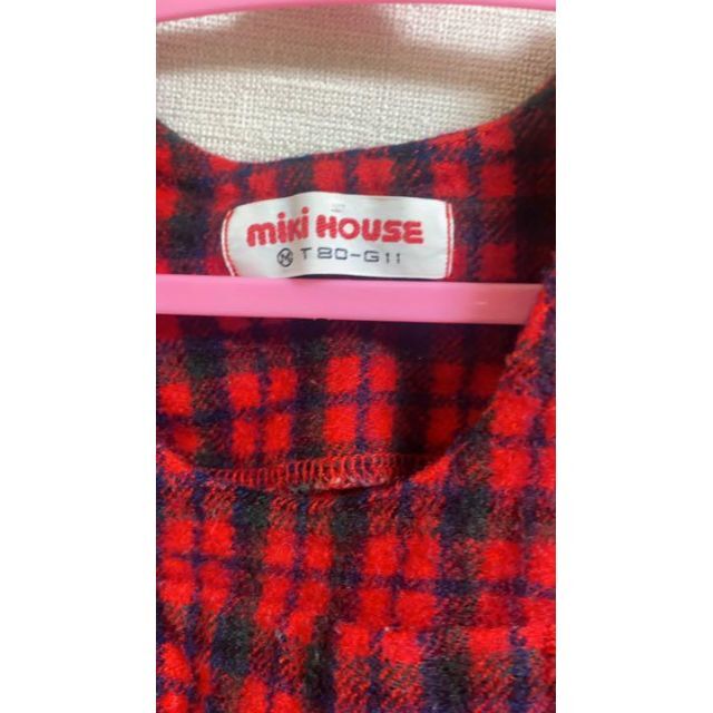 mikihouse - 【最終値下げ】ミキハウス レトロ 可愛いトップス 80 時間