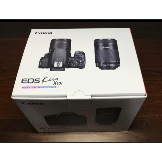 キャノン デジタル一眼レフカメラEOS Kiss X10i ダブルズームキットの通販 by t's shop|ラクマ