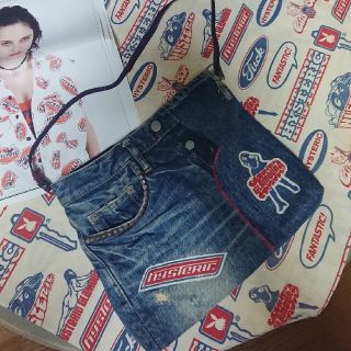 ヒステリックグラマー(HYSTERIC GLAMOUR)の専用 デニムショルダーバッグ サコッシュ(ショルダーバッグ)