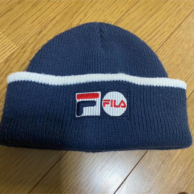 FILA(フィラ)のフィラ　ニット帽 レディースの帽子(ニット帽/ビーニー)の商品写真