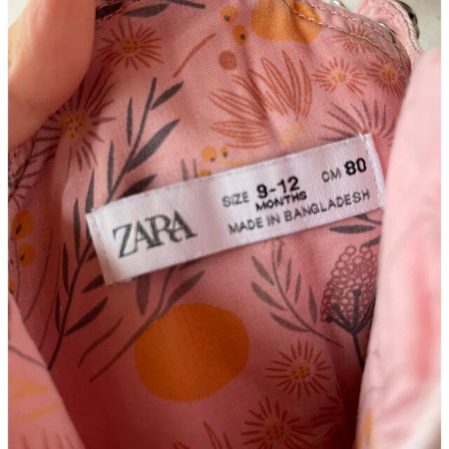 ZARA KIDS(ザラキッズ)のZARA ワンピース キッズ/ベビー/マタニティのベビー服(~85cm)(ワンピース)の商品写真