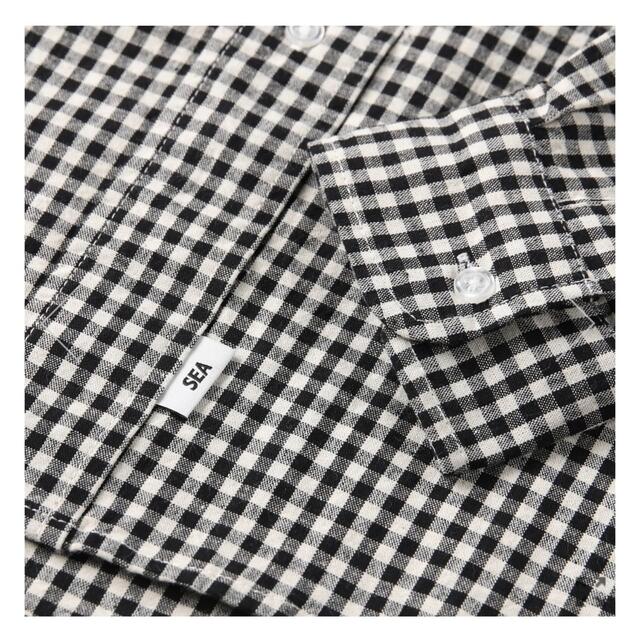 WIND AND SEA(ウィンダンシー)のwind and sea gingham plaid shirt ギンガム XL メンズのトップス(シャツ)の商品写真