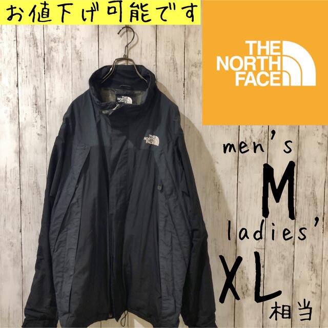 THE NORTH FACE - ノースフェイスマウンテンパーカー 黒 紺メンズM ...