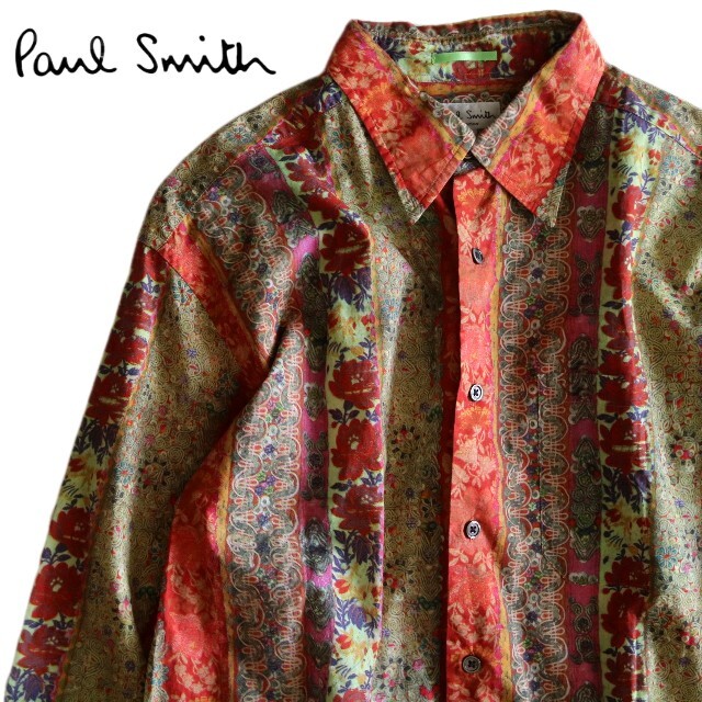 Paul Smith(ポールスミス)の【Paul Smith】総柄 長袖シャツ 日本製☆ メンズのトップス(シャツ)の商品写真