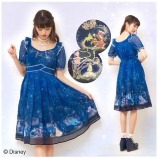 シークレットハニー アリス ひざ丈ワンピース(レディース)の通販 100点 最新購入 ワンピース コラボ アリスインワンダーランド シークレットハニー 未着用 新品 ひざ丈ワンピース