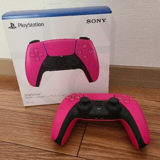 プレイステーション(PlayStation)のPS5 DualSenseワイヤレスコントローラー ピンク(家庭用ゲーム機本体)