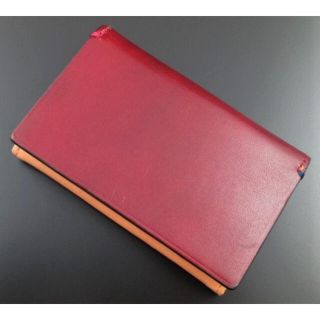 ポールスミス(Paul Smith)のお買い得☆未使用品箱なし ポールスミス ウェルドエッジ 名刺入れ バーガンディ (名刺入れ/定期入れ)