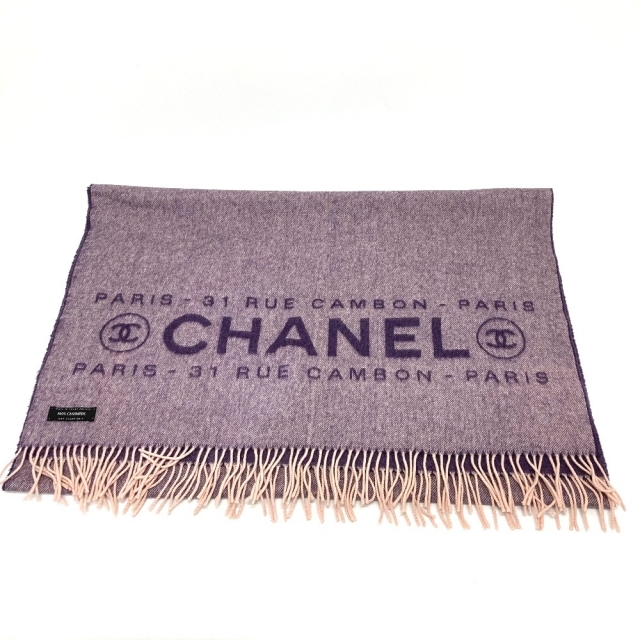 ショール CHANEL 大判 ストール マフラーの通販 by ユリ's shop ショール CHANEL 大判 ストール マフラーの通販 by ユリ's shop