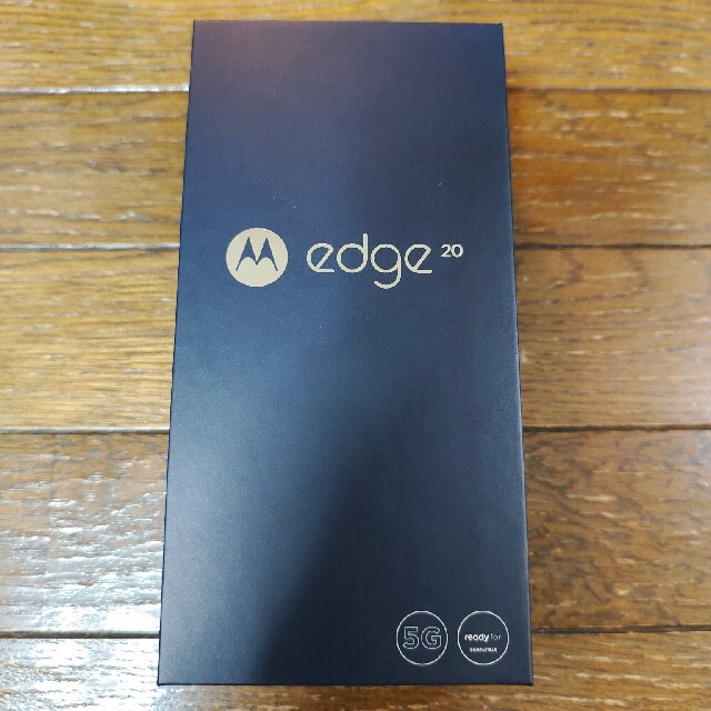 新品未開封 Motorola Edge 20 128GB フロストオニキス