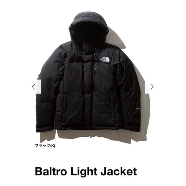 ノースフェイス　バルトロライトジャケット　AW ブラック　k LサイズTNF