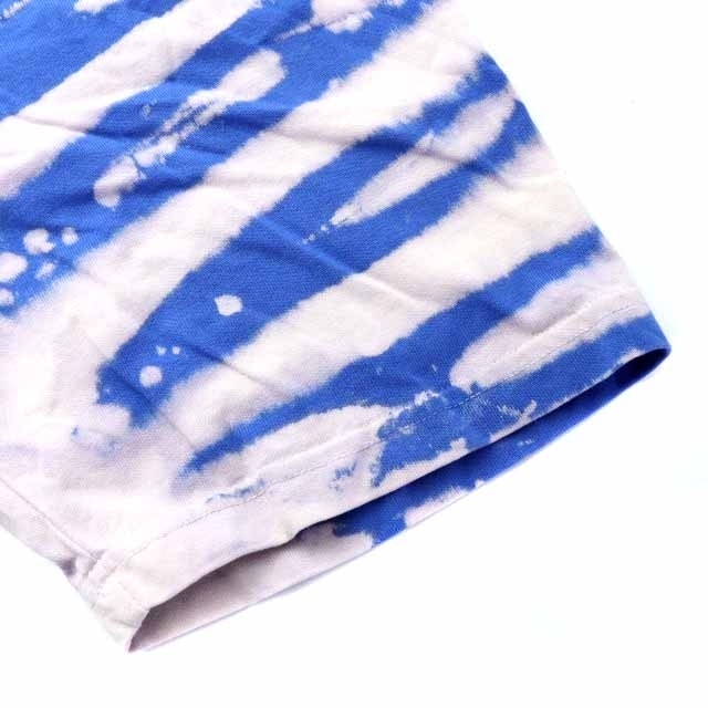 HYSTERIC GLAMOUR(ヒステリックグラマー)のヒステリックグラマー 20SSTシャツ カットソー 半袖 L 青 グレー メンズのトップス(Tシャツ/カットソー(半袖/袖なし))の商品写真