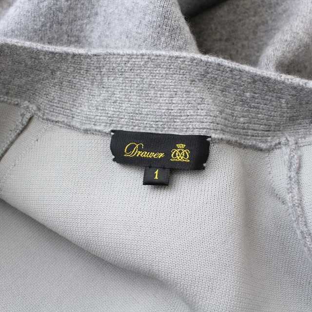 Drawer - ドゥロワー 20AW 12Gダブルフェイス カーディガン ニット 1 S
