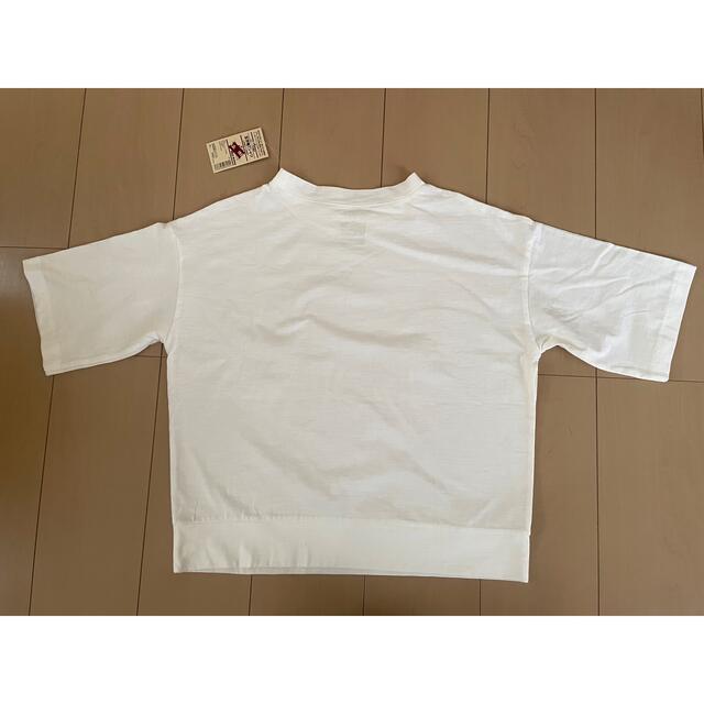 MUJI (無印良品)(ムジルシリョウヒン)の無印良品 五分袖Tシャツ M~L　ムラ糸天竺編み レディースのトップス(Tシャツ(半袖/袖なし))の商品写真