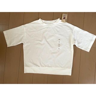 ムジルシリョウヒン(MUJI (無印良品))の無印良品 五分袖Tシャツ M~L　ムラ糸天竺編み(Tシャツ(半袖/袖なし))