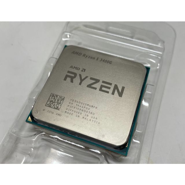 【動作確認済】AMD Ryzen 5 3400G 純正クーラー付