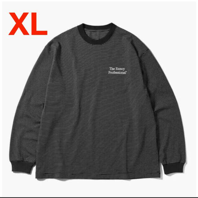 ENNOY L/S Border T-Shirt 黒 新品 サイズXL | tradexautomotive.com