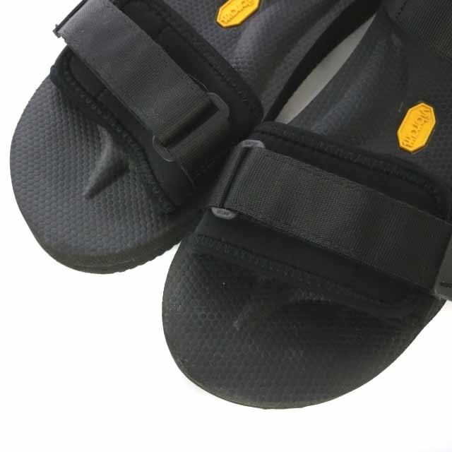 suicoke(スイコック)のスイコック サンダル ストラップ ベルクロ フラット 7 25cm 黒 レディースの靴/シューズ(サンダル)の商品写真