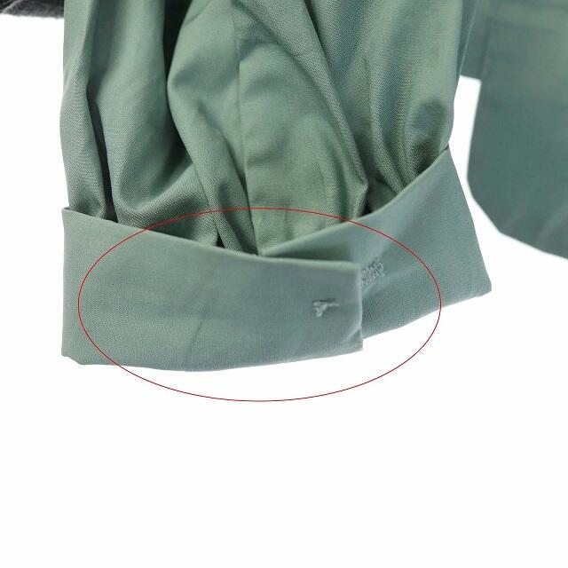 Ameri VINTAGE(アメリヴィンテージ)のアメリヴィンテージ ポケットシャツ ショート 長袖 F グリーン ミント レディースのトップス(シャツ/ブラウス(長袖/七分))の商品写真