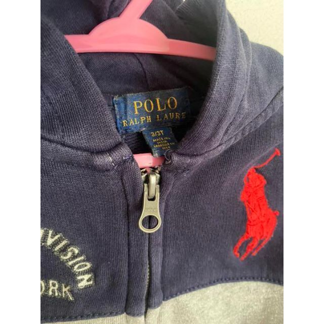 Ralph Lauren(ラルフローレン)の【最終値下げ】ラルフローレン パーカー　3T 時間限定値下げ 100cm キッズ/ベビー/マタニティのキッズ/ベビー/マタニティ その他(その他)の商品写真