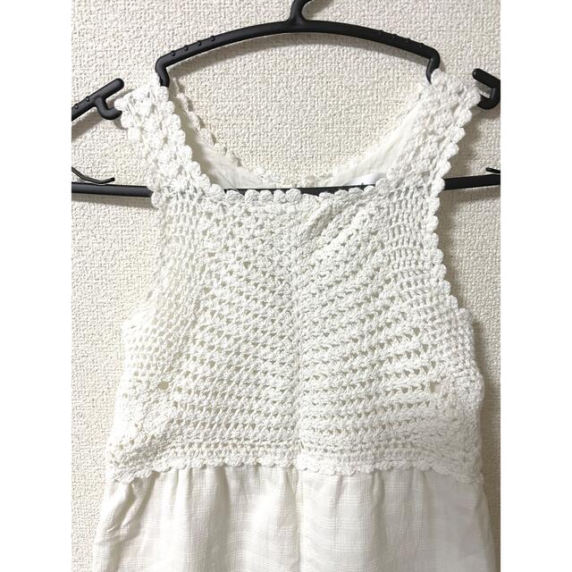 ZARA KIDS(ザラキッズ)のUさま専用【新品未使用】ZARA レースオールインワン size116 キッズ/ベビー/マタニティのキッズ服女の子用(90cm~)(パンツ/スパッツ)の商品写真