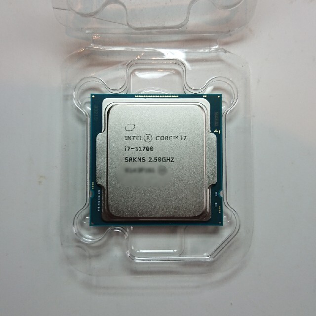 intel Core i7 11700 新品未使用品③