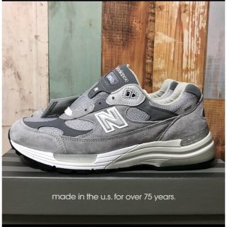 ニューバランス(New Balance)のみずほ様専用　new balance 992 　M992GR 28センチ(スニーカー)