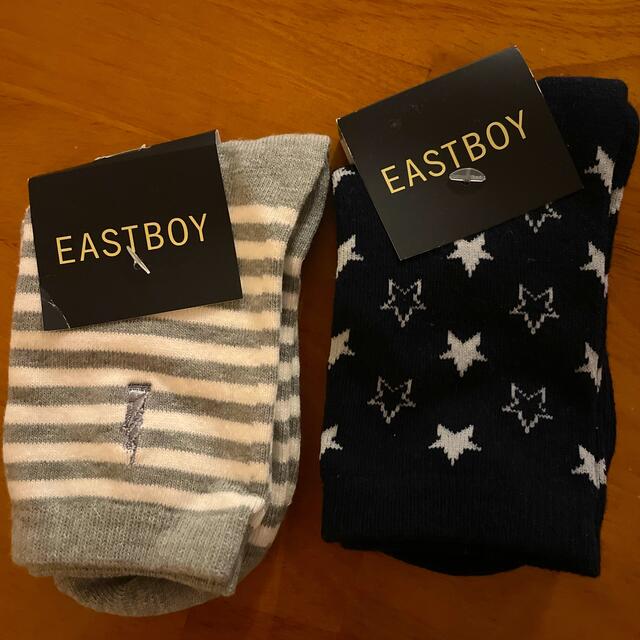 EASTBOY(イーストボーイ)のEASTBOY☆イーストボーイ☆靴下☆16〜18cm☆子供☆キッズ☆ソックス キッズ/ベビー/マタニティのこども用ファッション小物(靴下/タイツ)の商品写真